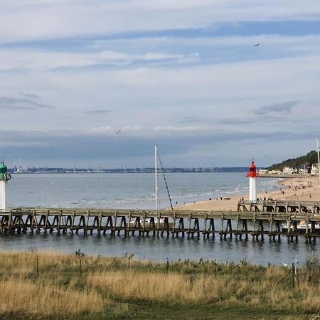 Le Cocooning-Studio Deauville Marina Avec Terrasse Vue Mer Et Plage Exteriör bild