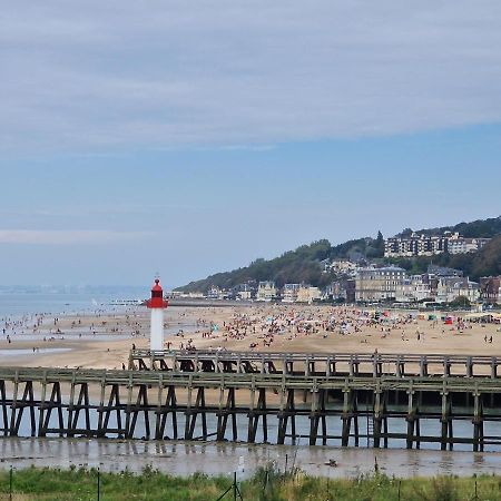 Le Cocooning-Studio Deauville Marina Avec Terrasse Vue Mer Et Plage Exteriör bild