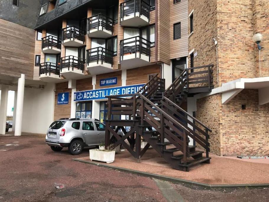 Le Cocooning-Studio Deauville Marina Avec Terrasse Vue Mer Et Plage Exteriör bild