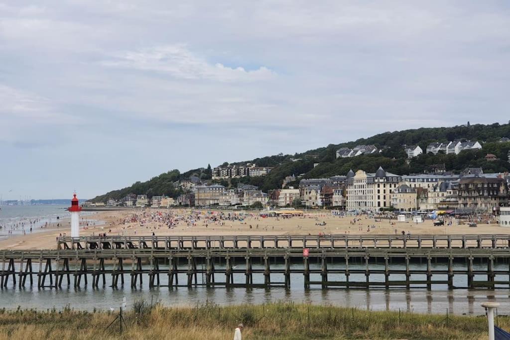 Le Cocooning-Studio Deauville Marina Avec Terrasse Vue Mer Et Plage Exteriör bild