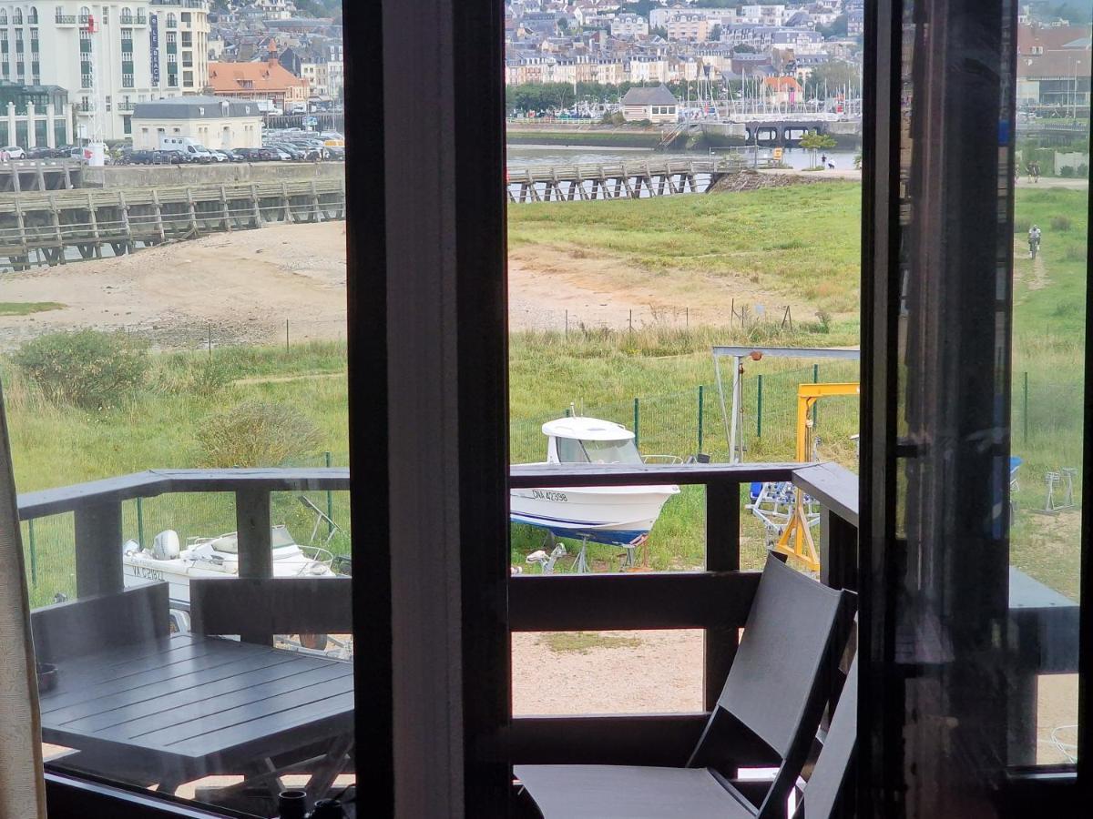 Le Cocooning-Studio Deauville Marina Avec Terrasse Vue Mer Et Plage Exteriör bild
